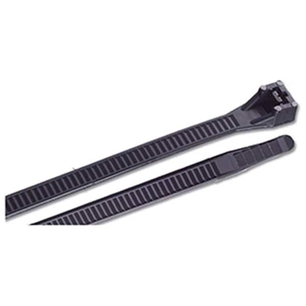Ideal Cable Tie, 14 in L, Black, Nylon, 120 lb Strength 131-B-14-120-0-L - main